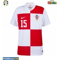 Kroatien Mario Pasalic #15 Heimtrikot EM 2024 Kurzarm